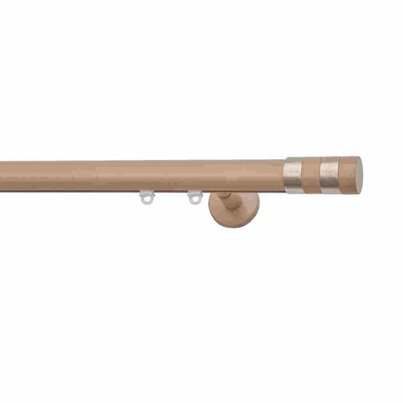 BINARIO PER TENDE DIAMETRO 30 TORTORA BEIGE